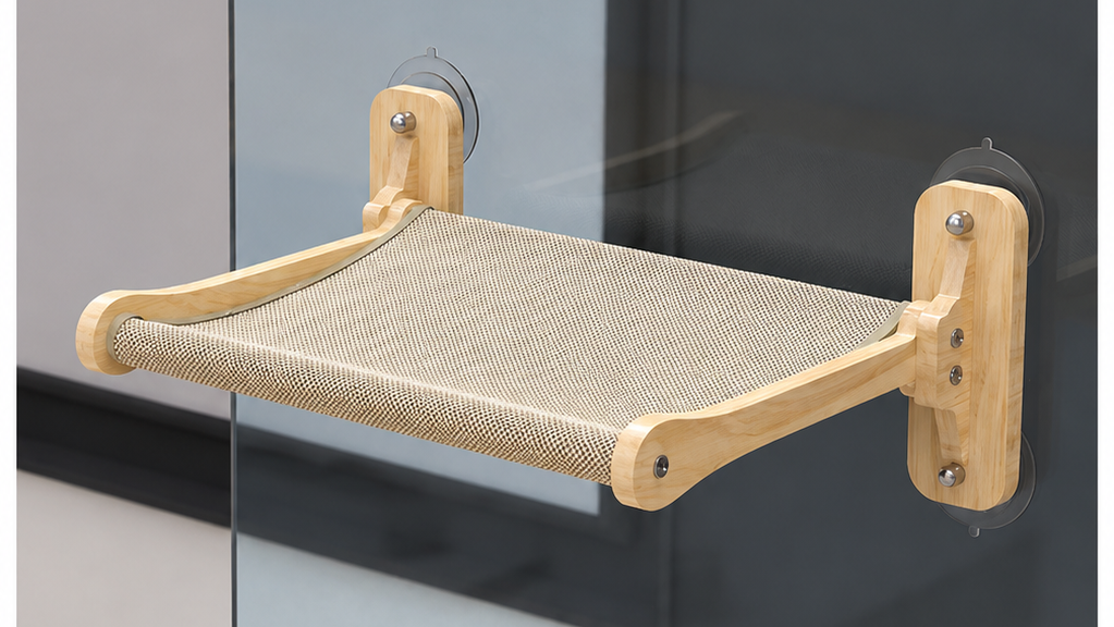Cat Hammock Window Pench Pench Supplies Pet Furniture Furniture Shelving Shelves to Sleep for